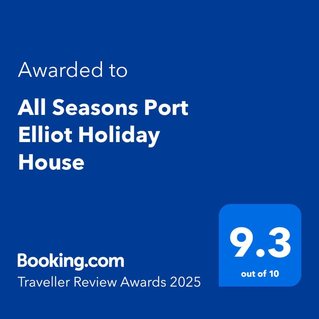 All Seasons Port Elliot Holiday House Exteriér fotografie
